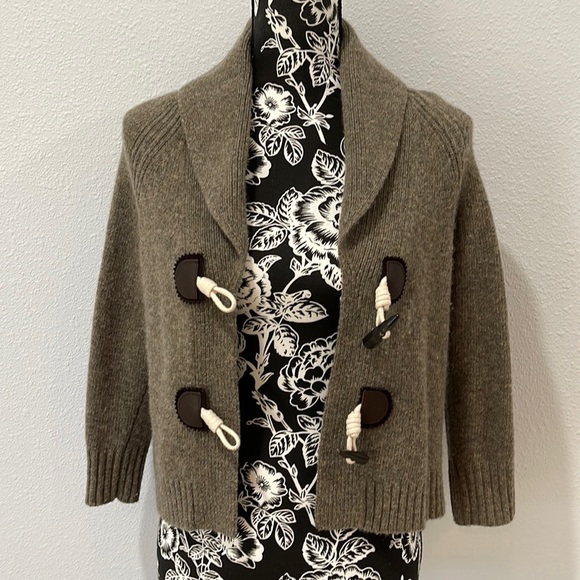 J. Crew Sweaters - J. Crew Wool/Cashmere Toggle Cardigan, S